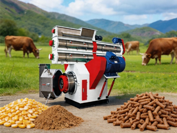 cattle feed pellet machine