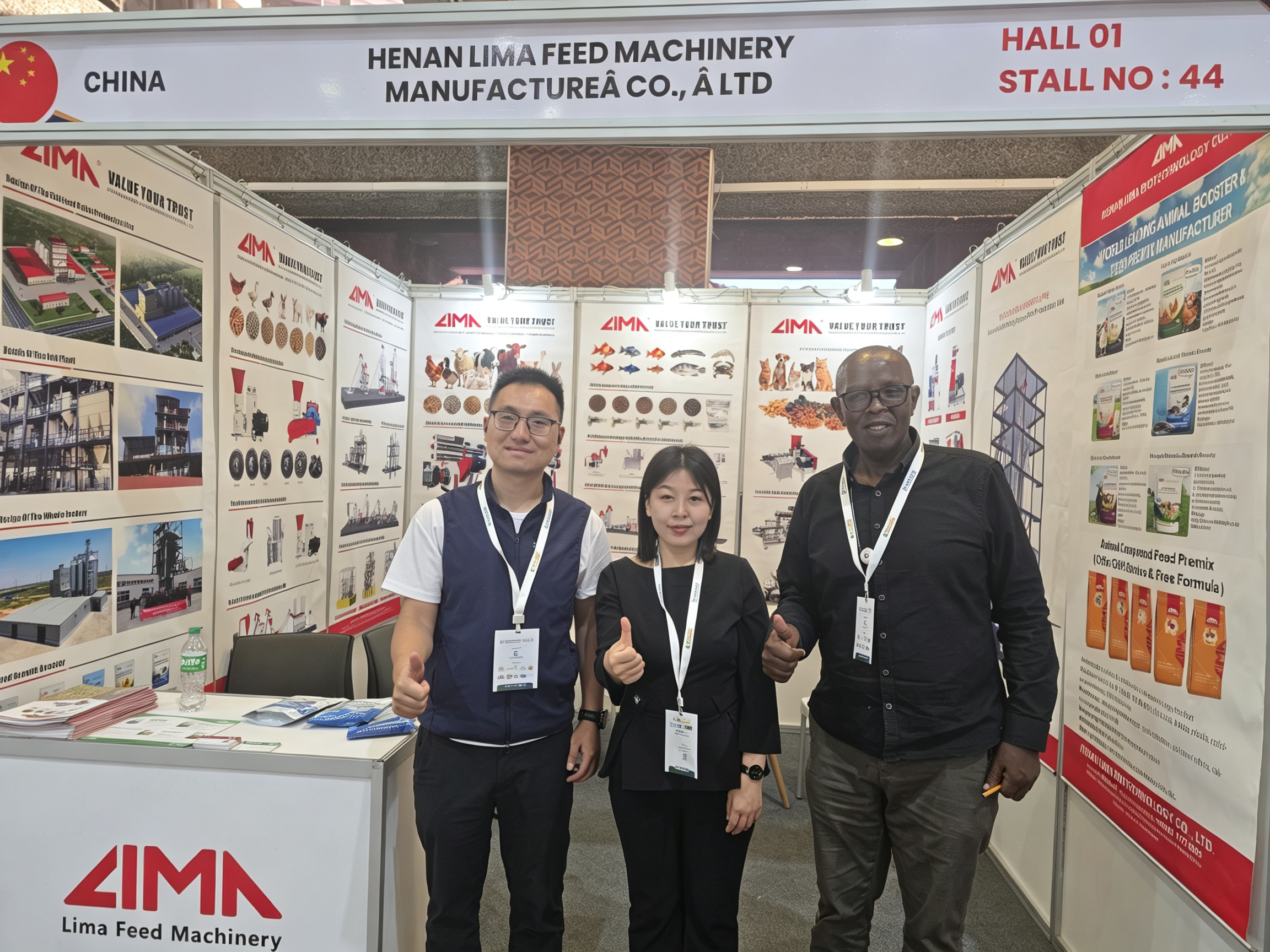 LIMA Feed Machinery Exhibited in Kenya and Visited Local Customers