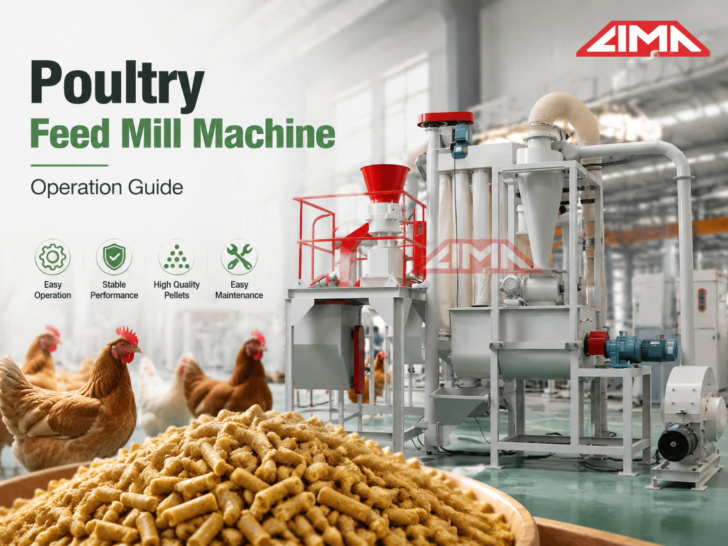 How to Operate the Poultry Feed Mill Machine