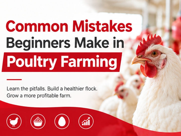Common Misunderstandings and Avoidance Methods of Novice Poultry Breeding